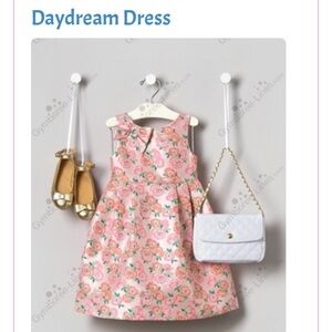 Janie and Jack Pink Floral Daydream Dress